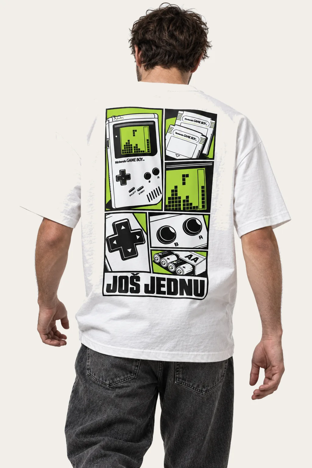 Majica Još jednu, print na leđima